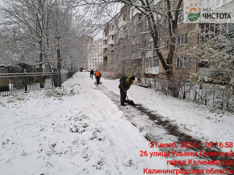 Калининград зимой фото