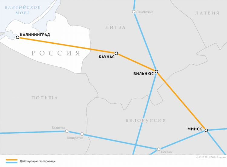 Минск калининград маршрут