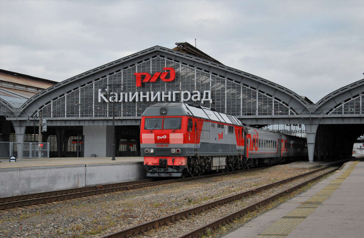 Расстояние калининград варшава