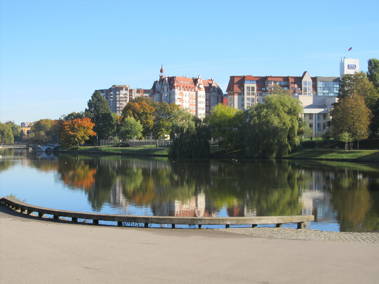 Река в калининграде в центре