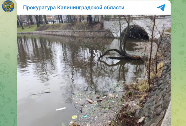 Верхнее озеро калининград